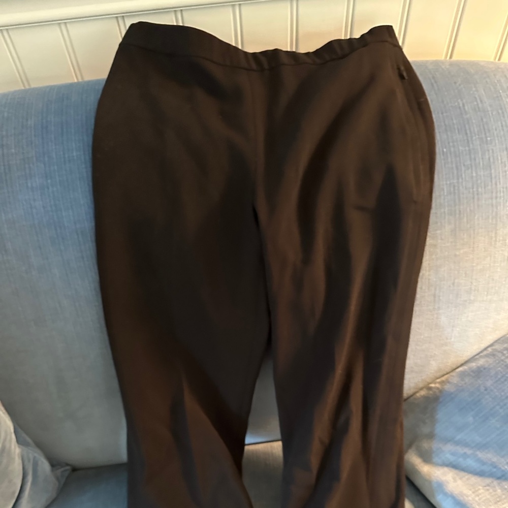 Theory Black pull-on pants